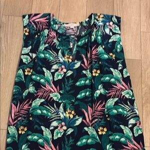 Tropical Sleeveless Dress